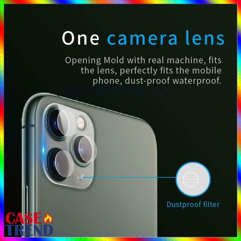 Cường Lực Bảo Vệ Camera iPhone 11 / 11 Pro Max Siêu Mỏng Trong Suốt Chống Trầy Xướt Nano Film Chính Hãng BestSuit