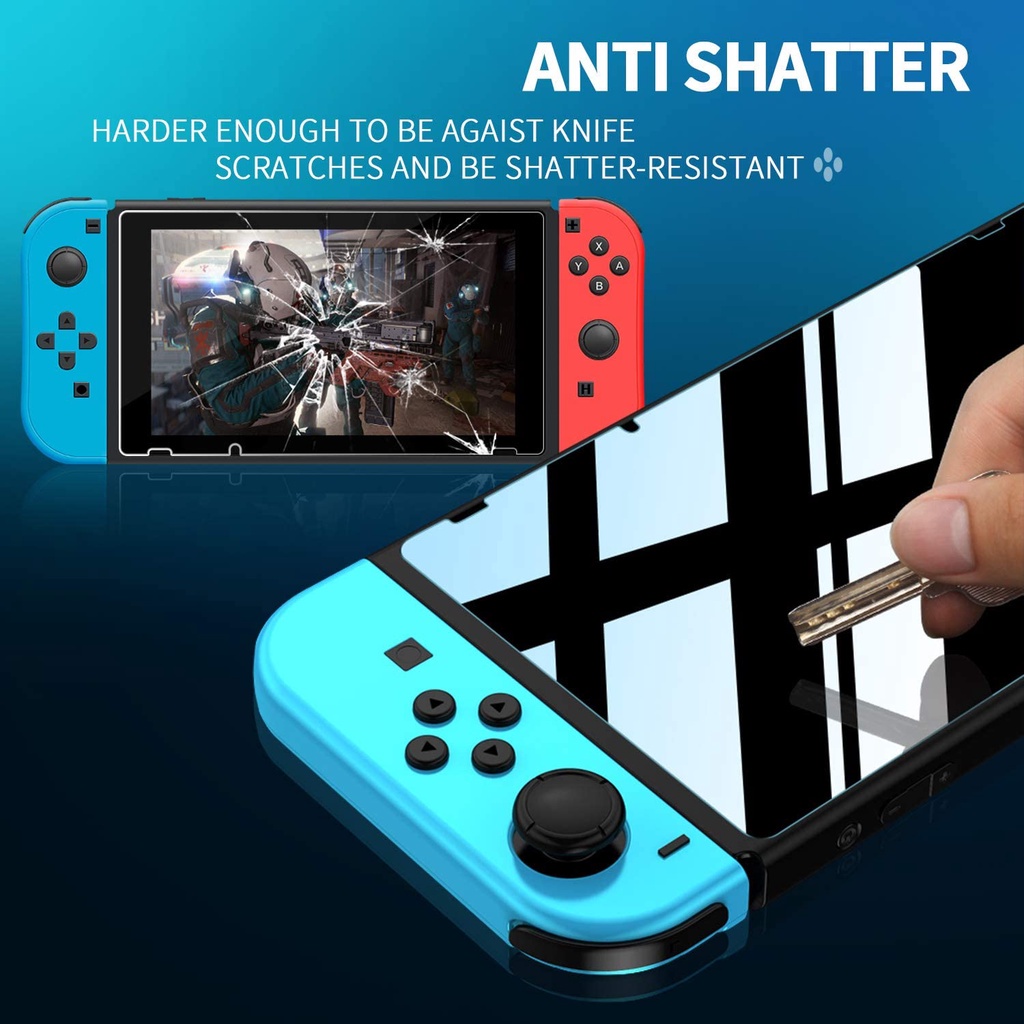 Kính Cường Lực Bảo Vệ Màn Hình Cho Máy Chơi Game Nintendo Switch OLED LITE