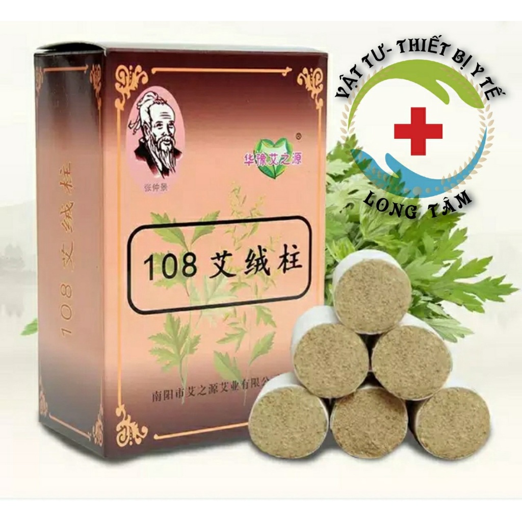 Cốc xông ngải cứu+ 108 viên ngải đoạn
