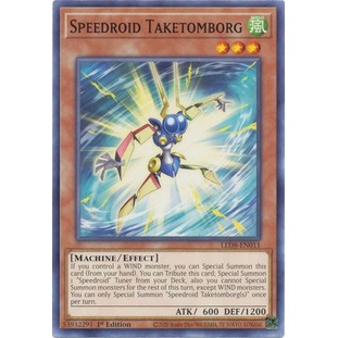 Thẻ bài Yugioh - TCG - Speedroid Taketomborg / LED8-EN011'