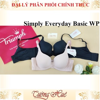  Áo lót nữ Triumph Simply Everyday Basic WP trơn mút mỏng lưng bảng to. 