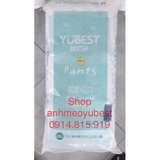 Tả - Bỉm YUBEST GOLD- NATURAL- ANGLE dán/quần nội địa trung bản cao cấp, đủ size S90/ M84/L78/XL72/XXL66/XXXL66