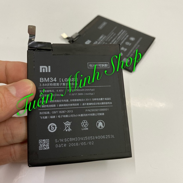 Pin Xiao-mi Mi Note Pro BM34