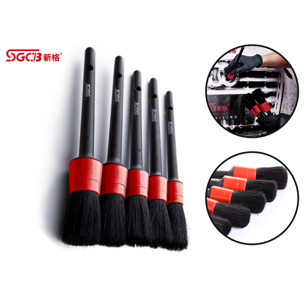 Combo 5 Cọ SGCB Vệ Sinh Xe Chuyên Nghiệp SGGD046