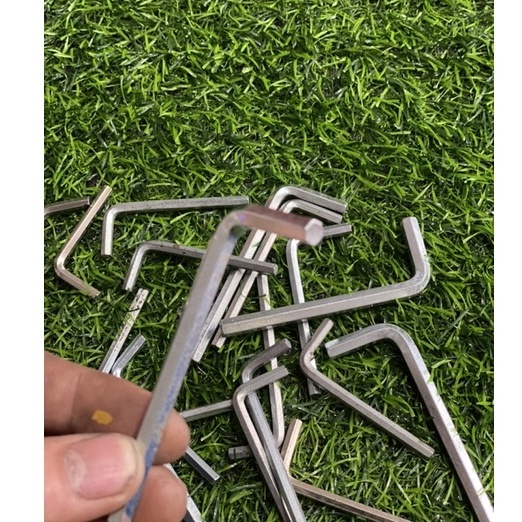 Cây lục giác 6 cạnh vặn, mở ốc - kích thước (5mm - 6mm) - chất liệu kim loại chắc chắn