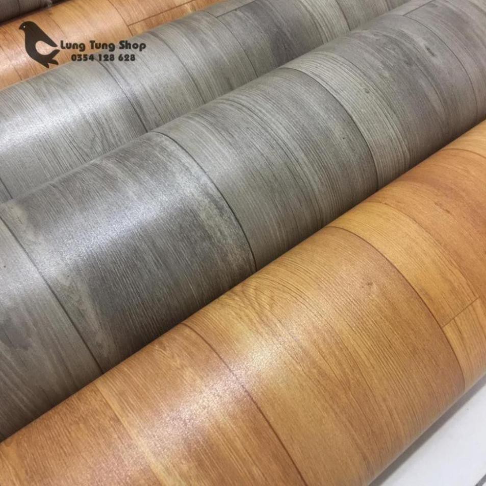 Thảm nhựa trải sàn giả gỗ - simili vân gỗ nâu