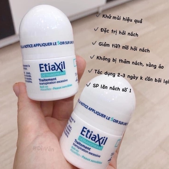 Lăn Khử Mùi Ngăn Mồ Hôi Hiệu Quả Etiaxil 15ml - GIBE STORE