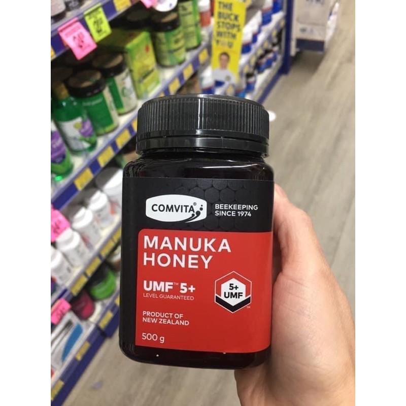 Mật ong Manuka Comvita 5+ (500g, 1kg) Úc - Comvita UMF 5+ Manuka Honey