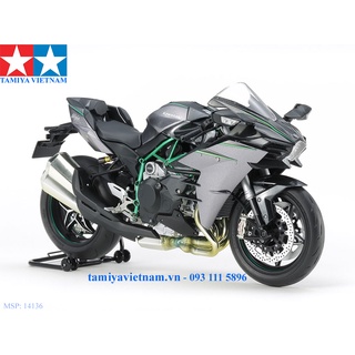 [TAMIYA] 14136 Mô hình xe mô tô 1/12 SCALE Kawasaki Ninja H2 CARBON