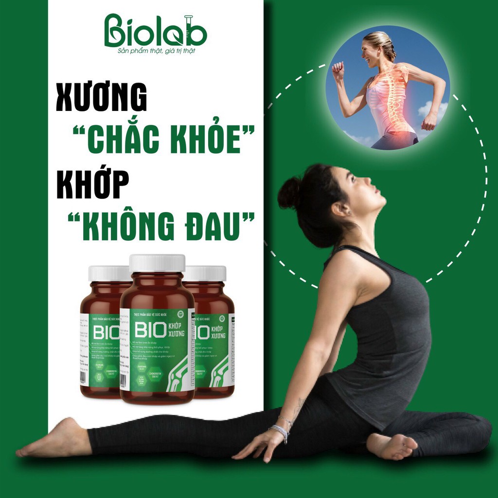 Bio khớp Xương hỗ trợ làm giảm nhức mỏi , cải thiện đau xương khớp , thoái hóa