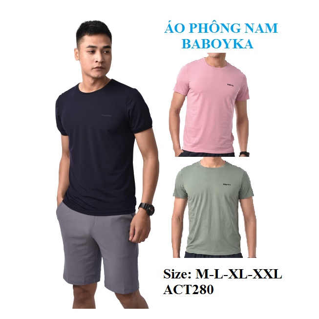 ÁO PHÔNG NAM BABOYKA /CHẤT COTTON ĐỦ MÀU ĐỦ SIZE MÁT MỊN [ ACT280][NEW] | BigBuy360 - bigbuy360.vn