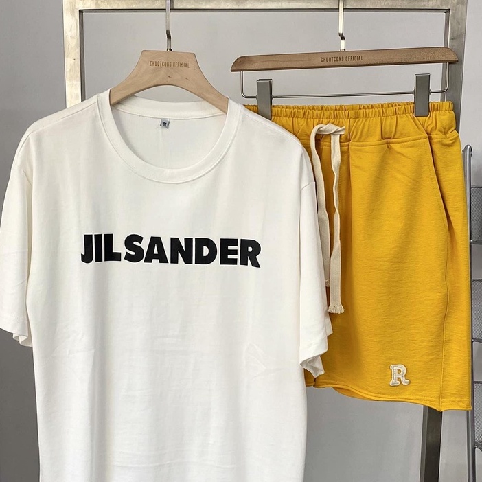 ÁO THUN IN CHỮ JIL SANDER CHUOTCONG OFFICIAL (Trắng,Đen,Đỏ) T32