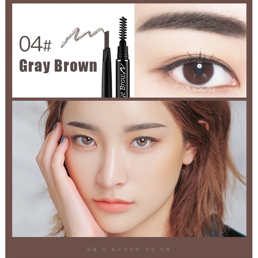 Bút chì kẻ lông mày hai đầu lâu trôi không thấm nước LAMEILA | BigBuy360 - bigbuy360.vn