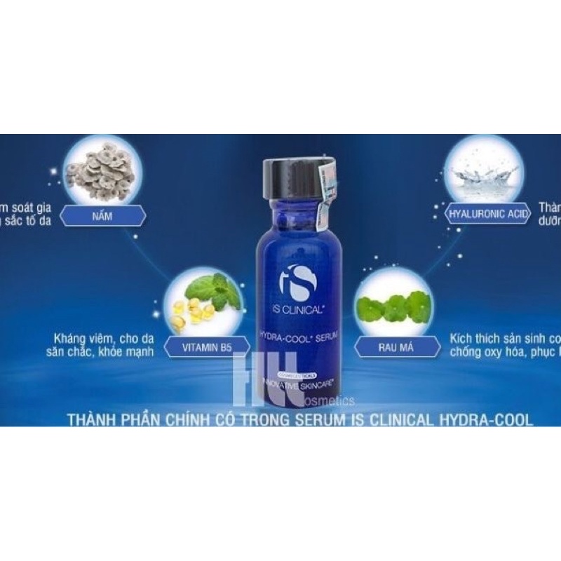 Serum Dưỡng ẩm phục hồi Clinical Hydra cool - Active Serum  3,75ml