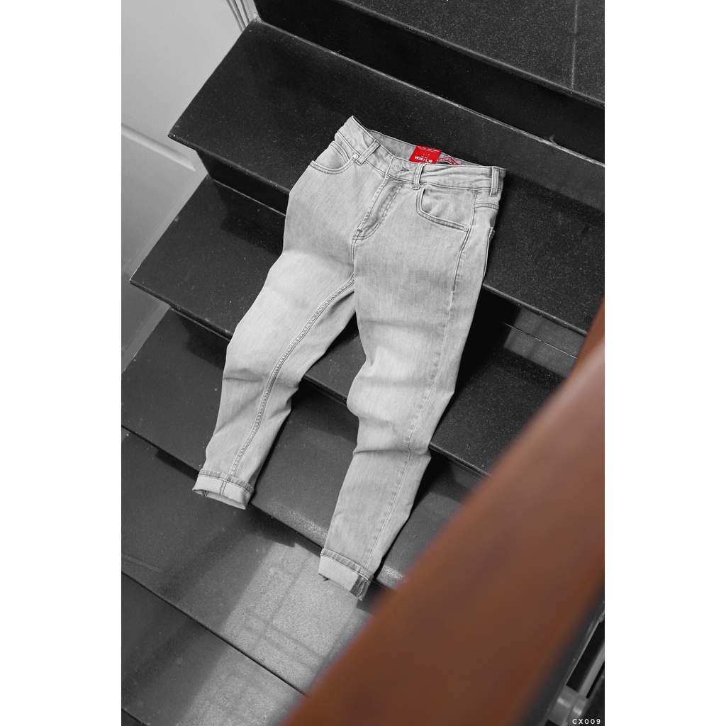 Quần jean dài nam công nghệ wash cao cấp, form slim fit tôn dáng 9313