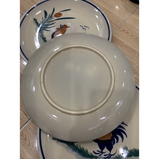 dĩa con gà gốm cao lanh