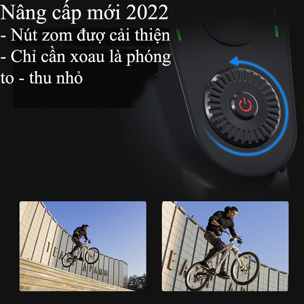 Tay Cầm Chống Rung Điện Tử Gimbal S5B Có Bluetooth - Gimbal Điện Thoại Chống Rung - Có Chân Đỡ Tự Đứng