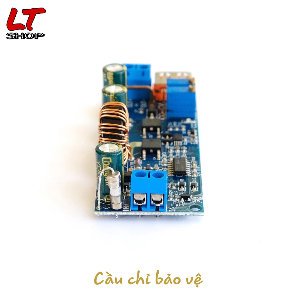 Mạch tăng áp 4A DC 3 - 30V - Mạch boost áp kèm cổng sạc USB 5V