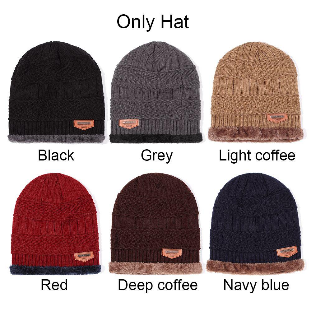 Mũ beanie Kiêm Khăn Choàng Cổ Mềm Mại Giữ Ấm Cho Nam Và Nữ