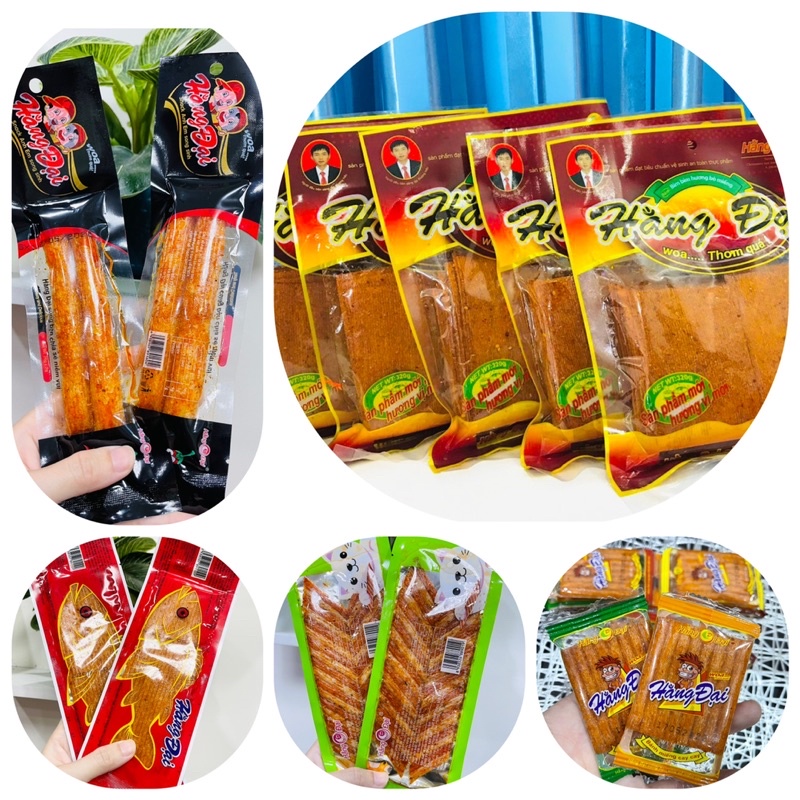 Lẻ 1 gói, Snack bim bim hiệu Midass, Hằng Đại, thơm ngon giòn dai đủ các vị