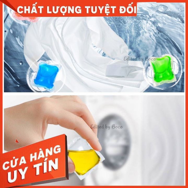 Viên Giặt Xả Quần Áo 2in1 Hộp 30 Viên