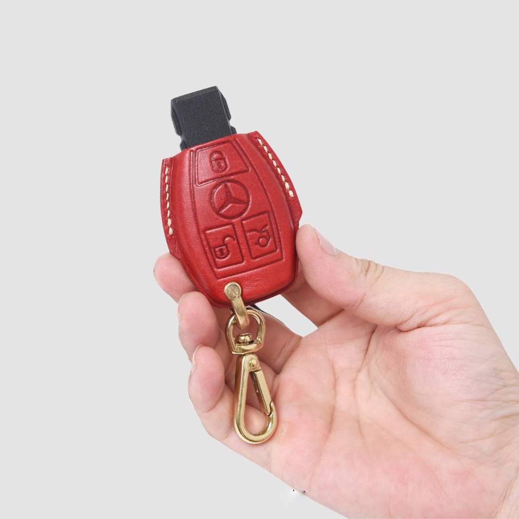 Bao khoá ô tô da thủ công cho xe hơi Mercedes FUKIA BKX015