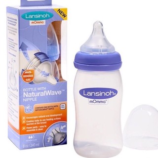 Bình sữa Lansinoh mOmma 240ml và 160ml