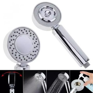 Vòi sen tăng áp, bát sen tăng áp SA08 400% Tiết kiệm nước tối đa, 3 chế độ phun nước, tay sen chất lượng cao