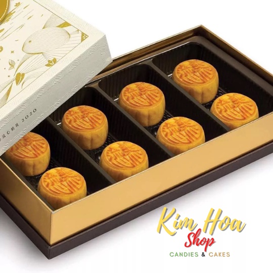 Bánh trung thu trứng chảy MX Lava Custard mooncake 360g - MADE IN CHINA