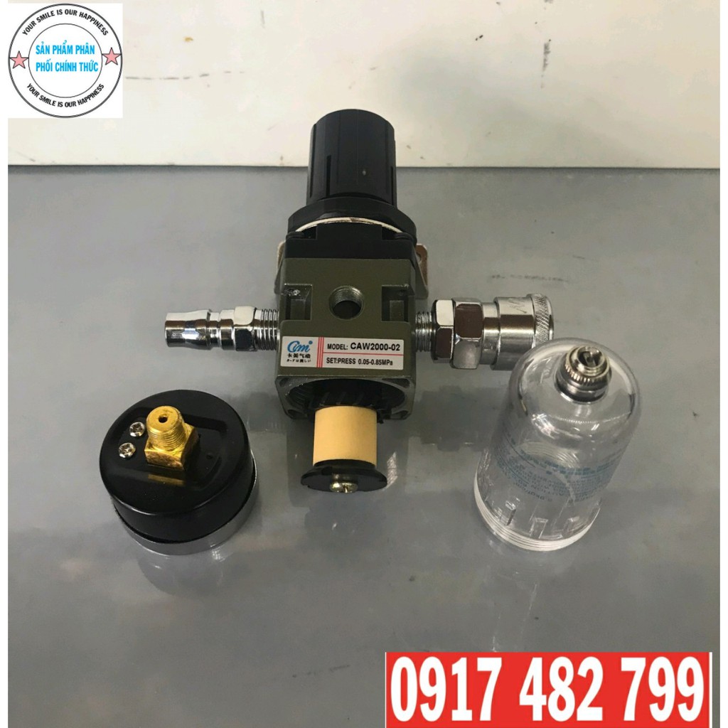 LỌC TÁCH NƯỚC BÌNH HƠI MÁY NÉN KHÍ CAW2000-02