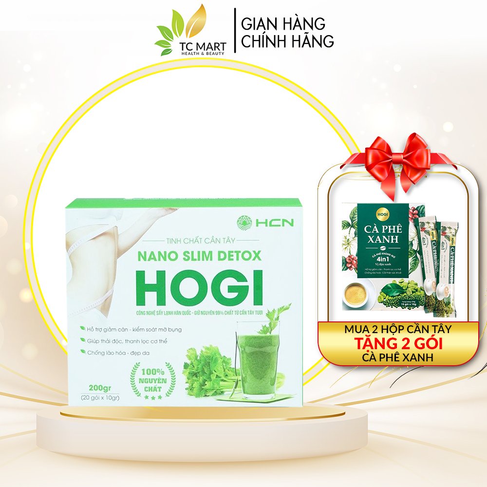 Cần tây Hogi hỗ trợ giảm cân thải độc thanh lọc cơ thể - KC002