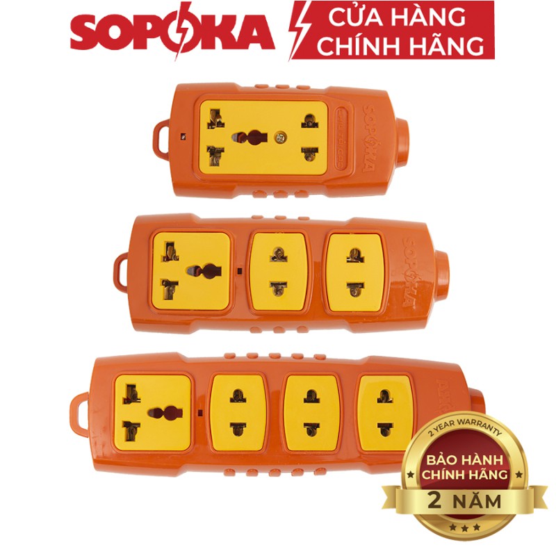 Ổ cắm siêu chịu tải (6000w) - chính hãng sopoka