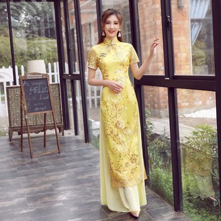 Chinese Style Long Cheongsam