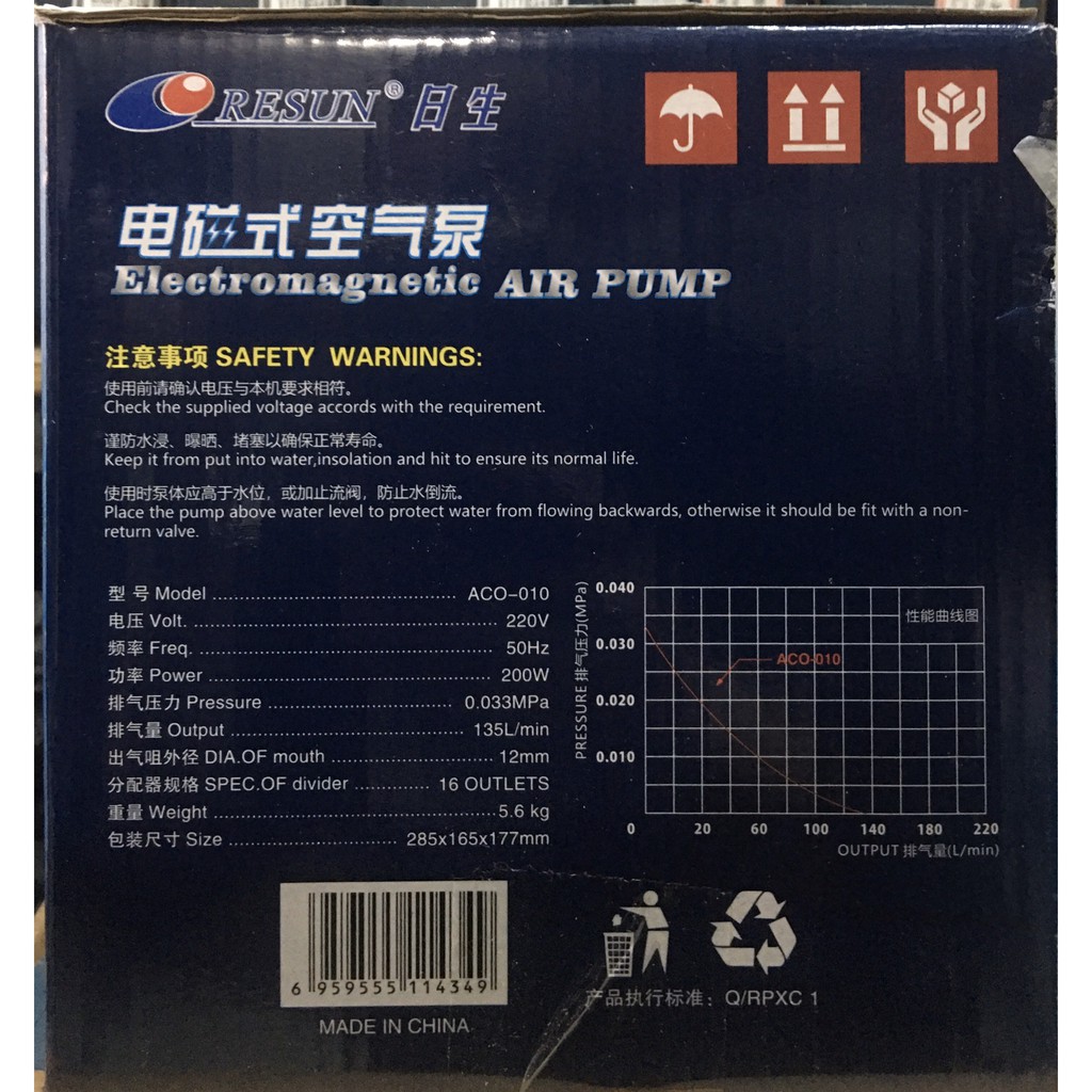 Máy Oxy RESUN ACO 010