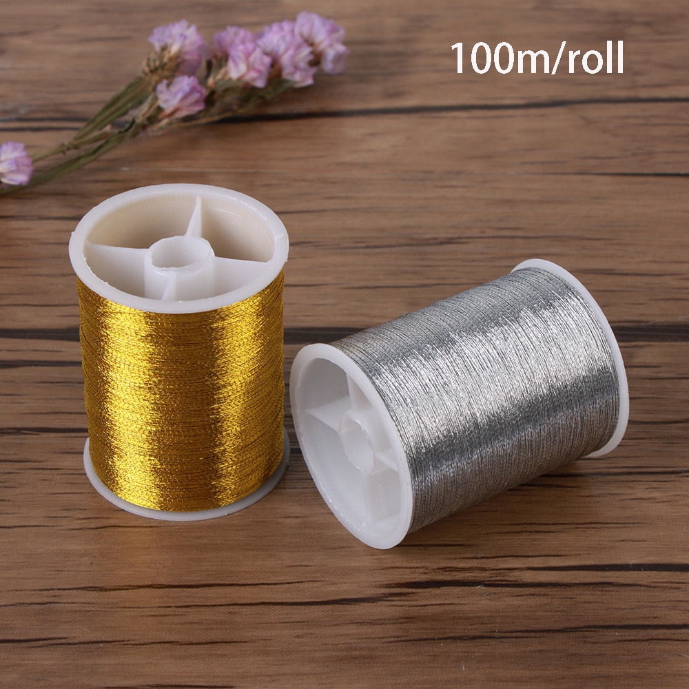 Set 100 M chỉ thêu nhiều màu