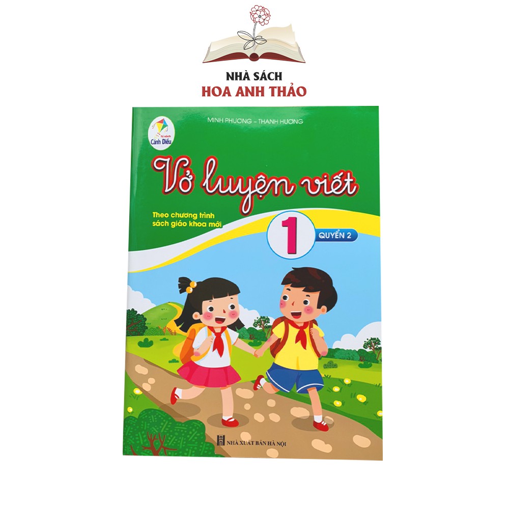 Sách - Vở luyện viết lớp 1 theo chương trình sách giáo khoa mới Cánh diều (2 quyển)