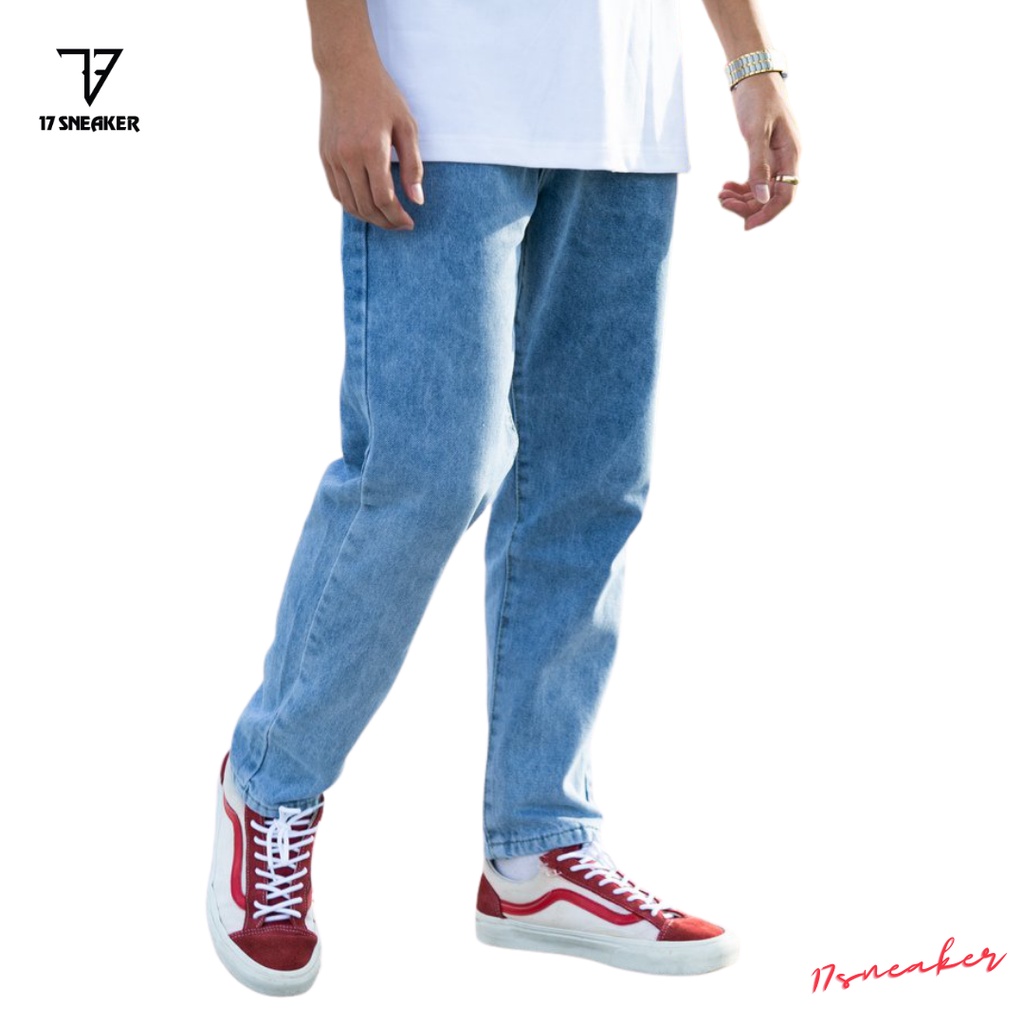 Quần Jean Nam Ống Suông