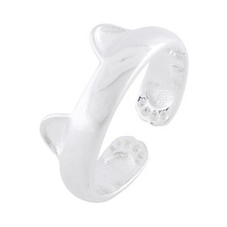 Nhẫn mạ bạc tai mèo