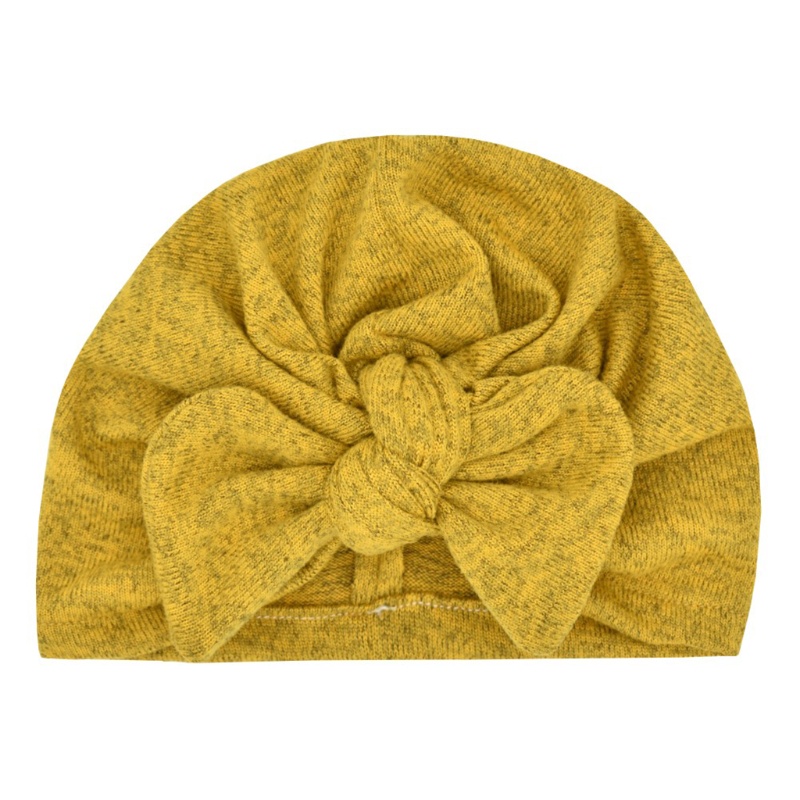 Mũ turban vải cotton mềm kiểu thắt nút phong cách Ấn Độ cho bé