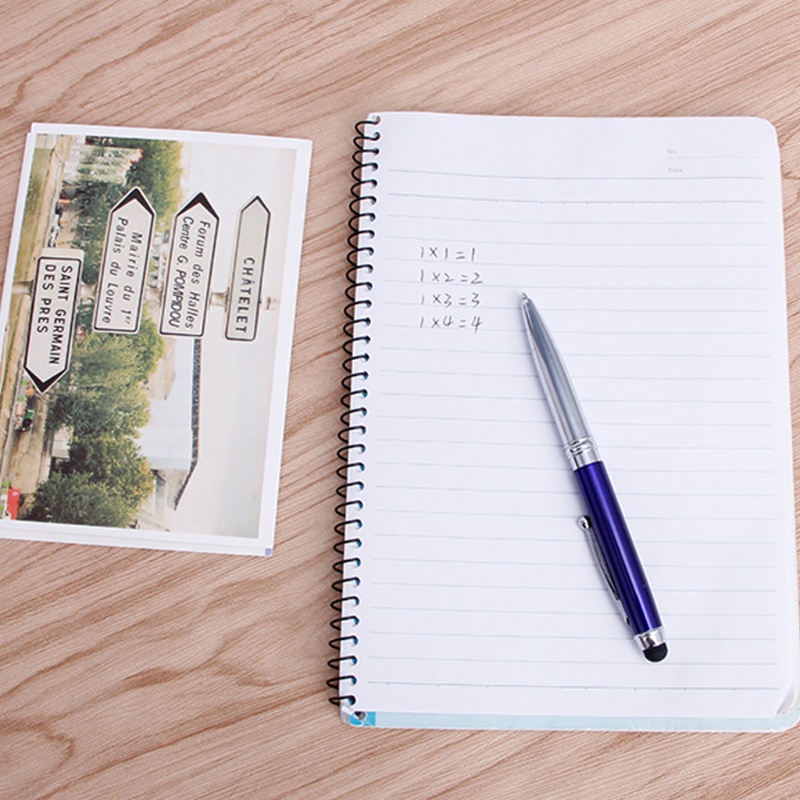 Bút Bi Cảm Ứng Có Đèn LED 3 Trong 1