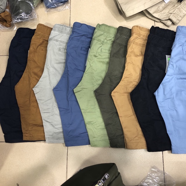 QUẦN SHORT ĐẠI KAKI NAM LƯNG THUN 33-38