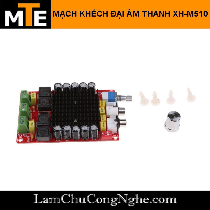 Mới! Mạch khuếch đại âm thanh class D TDA7498 200W