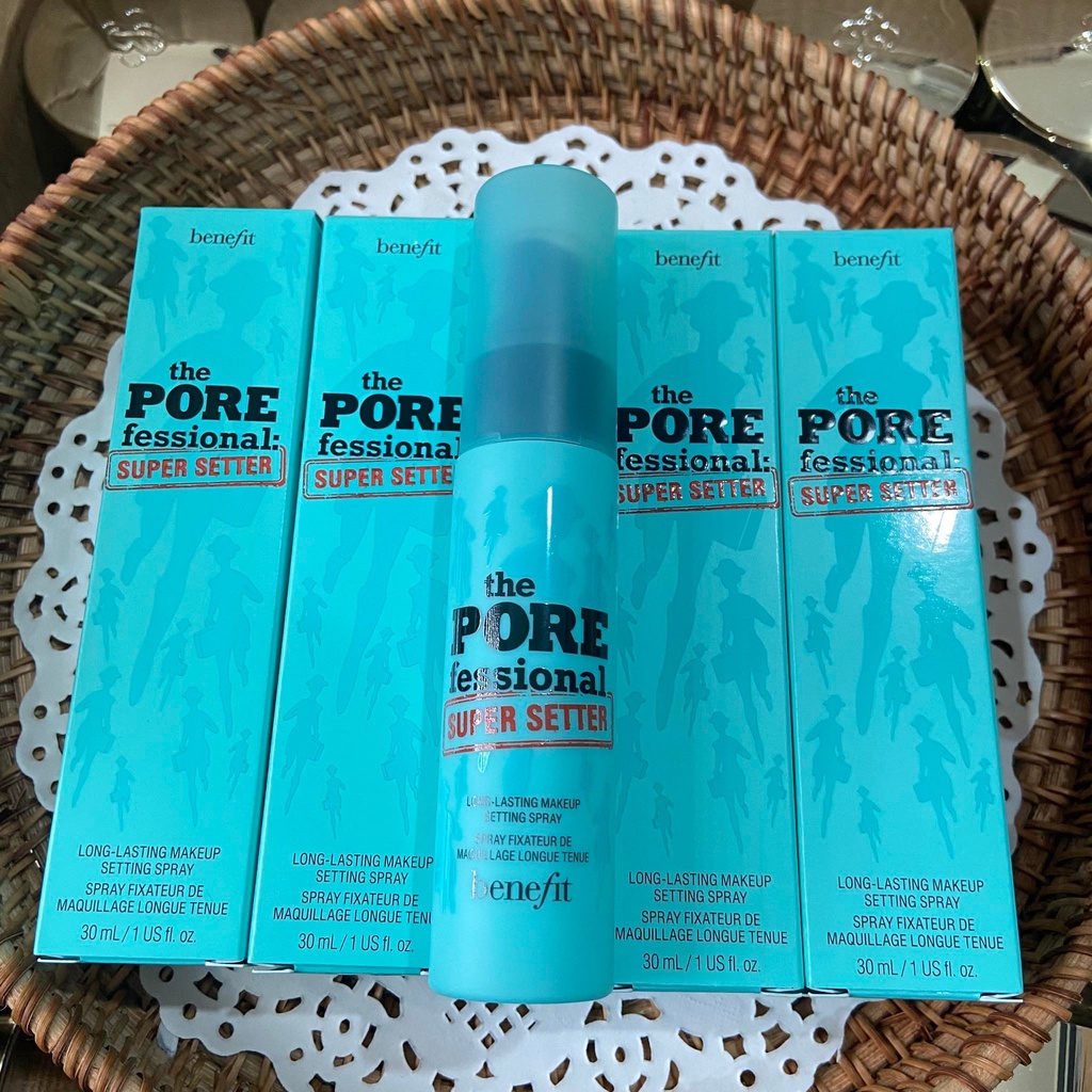 Xịt khóa trang điểm ⚡SALE SỐC⚡ Xịt khóa make up BENEFIT The POREfessional Super Setter Setting Spray 15ml/30ml