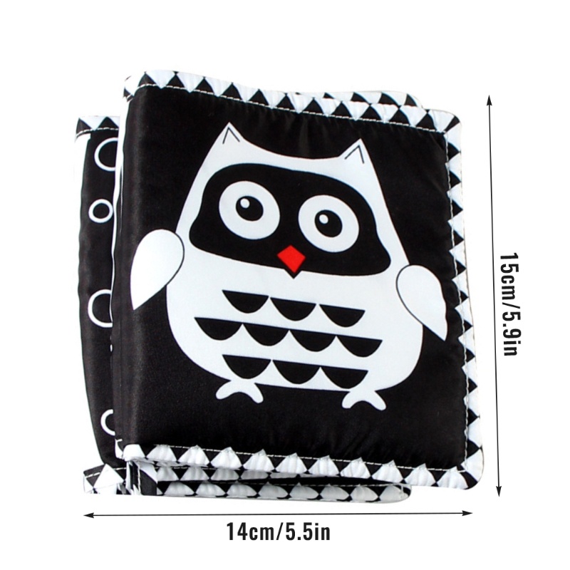 Sách Vải Treo Cũi Em Bé Mềm Thân Thiện Với Da Có Thể Giặt Được