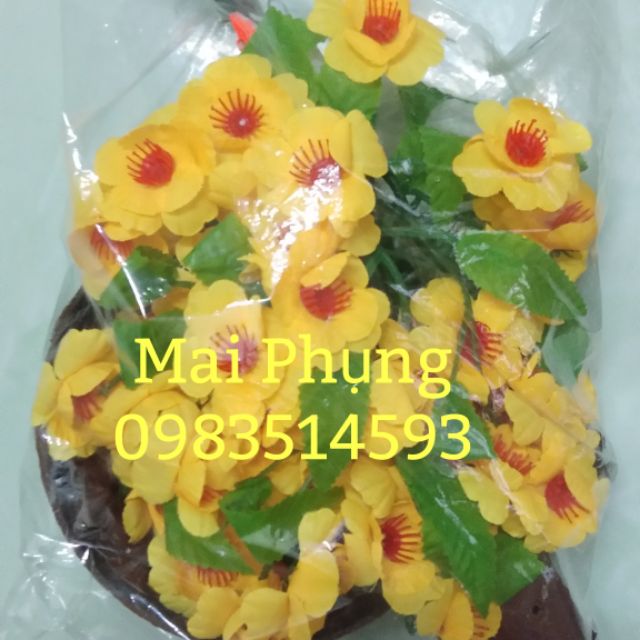 Combo sỉ 20 cây mai giả
