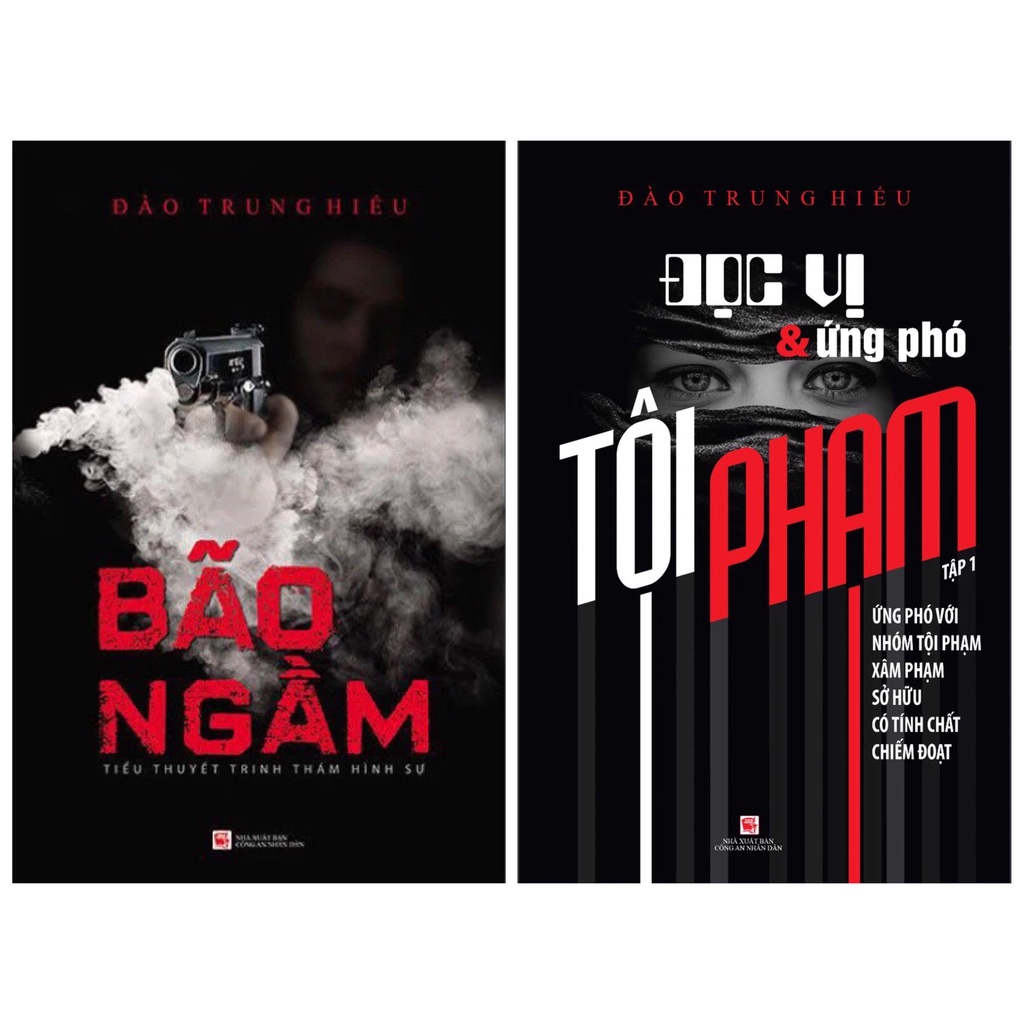 Sách - Combo 2 cuốn Bão Ngầm - Đọc Vị Và Ứng Phó Tội Phạm tập 1 - Đào Trung Hiếu