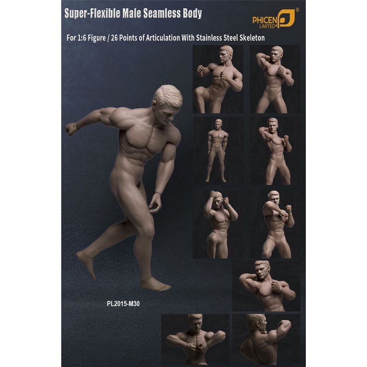 Mô hình TBLeague Phicen Body 1/6 M30
