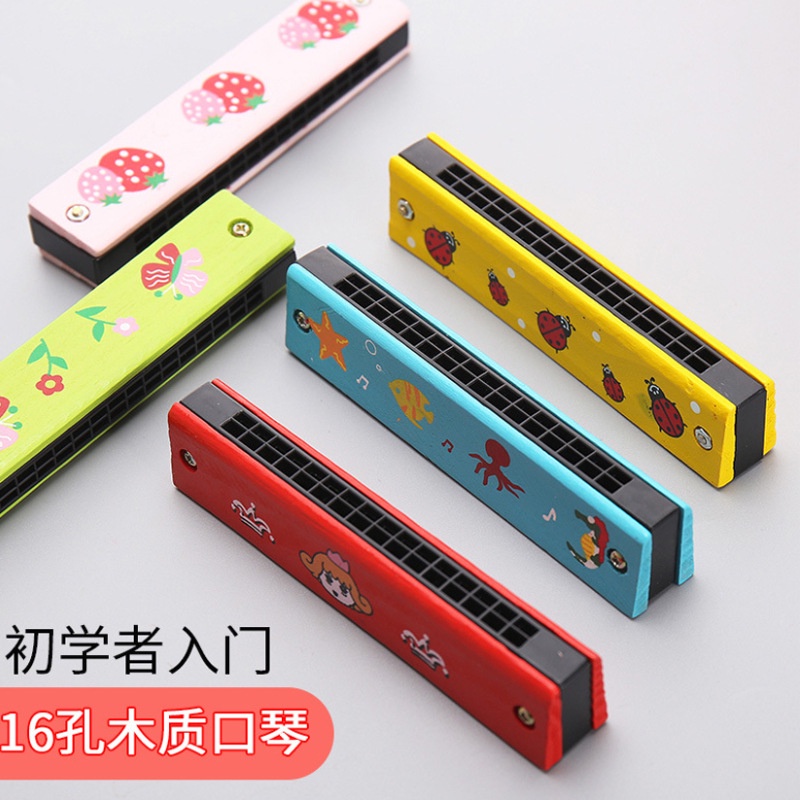 Đàn Hoạt Hình 16 Lỗ Chất Liệu Sắt Cho Bé