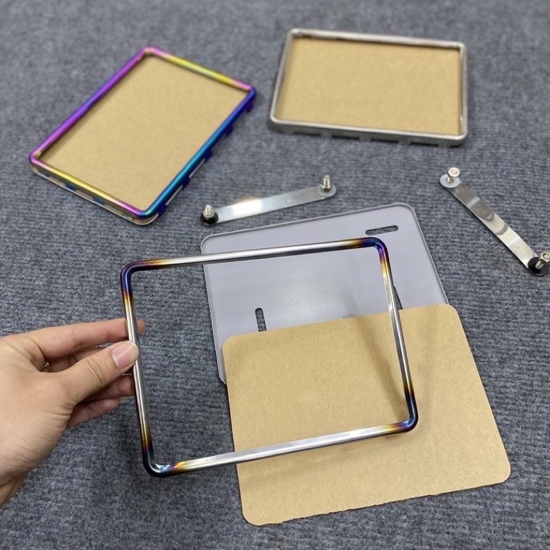 Bộ Viền Biển Số Titan Gr5 Hàng Sịn Không Bay Màu