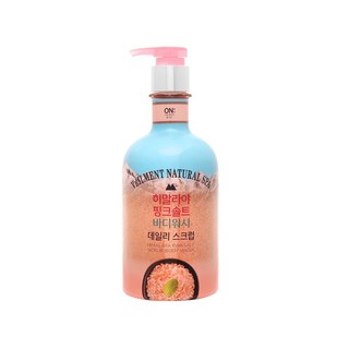 Sữa Tắm Hạt On The Body Veilment Natural Spa Muối Hồng Himalaya 600g
